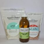 Combo-Apple Cider Vinegar 500ML+ Coarse Sea Salt 1KG+ Coarse Himalayan Salt 720g